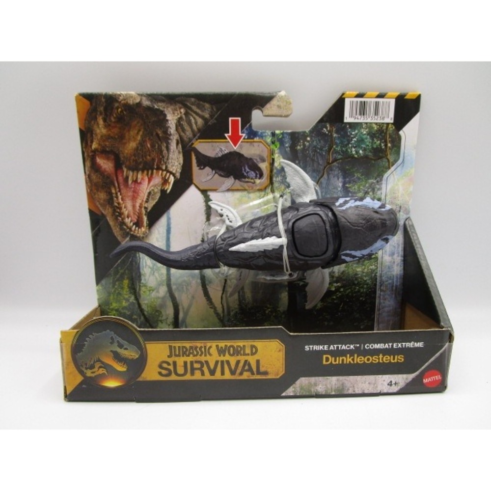 Jurassic World Survival Strike Attack Dunkleosteus Action Figure Mattel